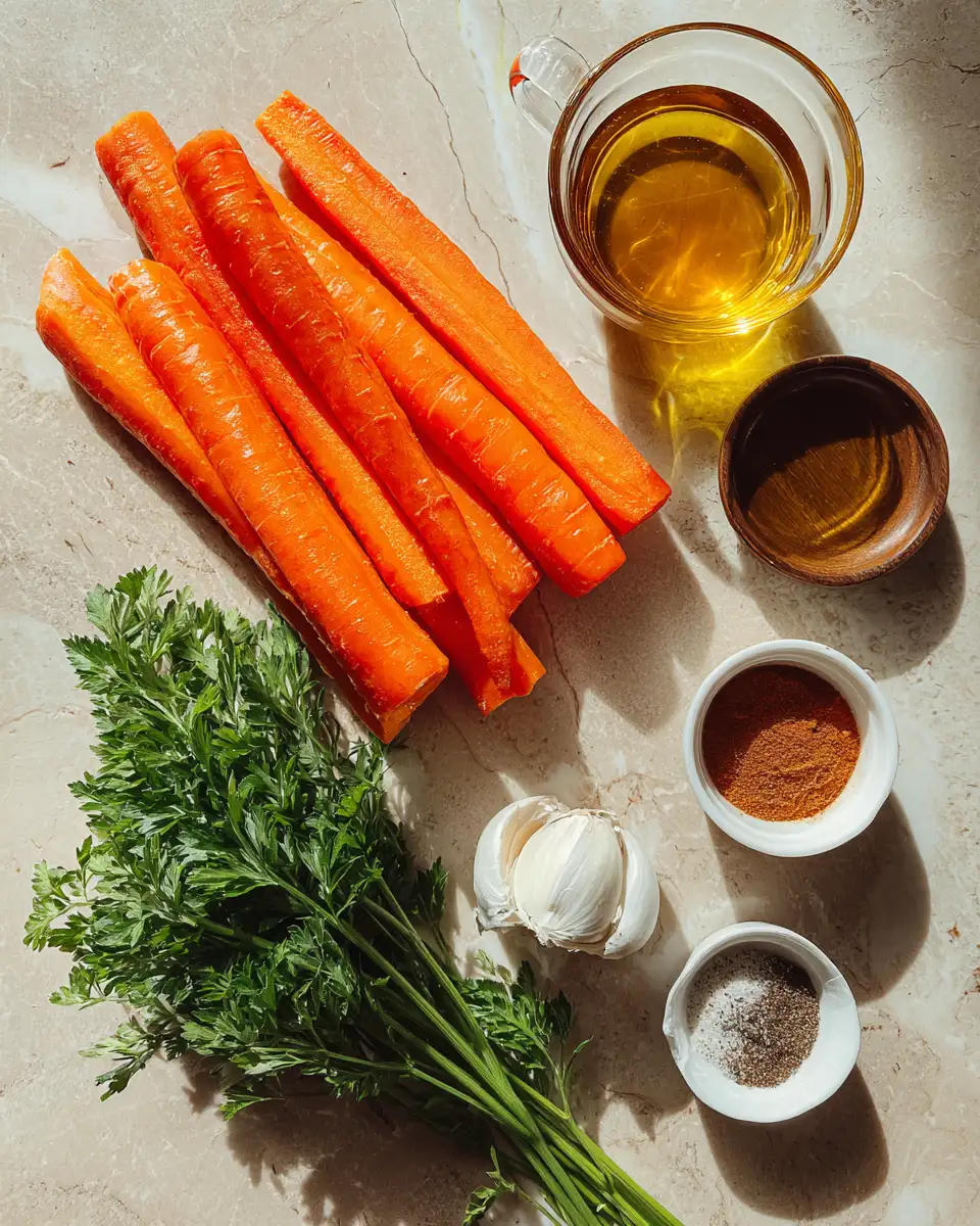 Ingredients for Sweet Simplicity: Elevate Your Table with Honey Roasted Carrots