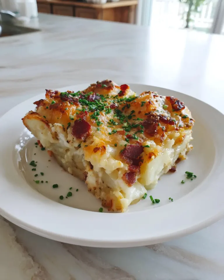 Ultimate Comfort: Dive Into a Loaded Baked Potato Casserole Delight - Featured Image