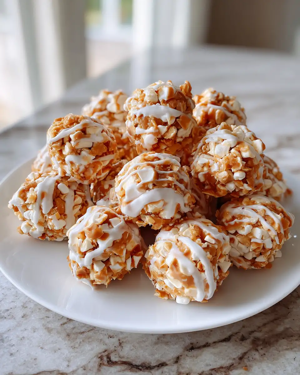 Irresistible Marshmallow Caramel Crunch Balls: A Sweet Treat Adventure - Featured Image