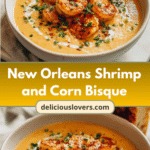 Savor the Soul of the South with New Orleans Shrimp and Corn Bisque