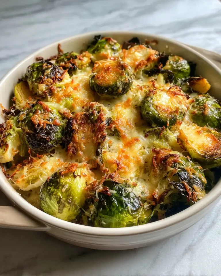 Crispy Delight: Parmesan Brussels Sprouts Bake That Everyone Will Love - Featured Image