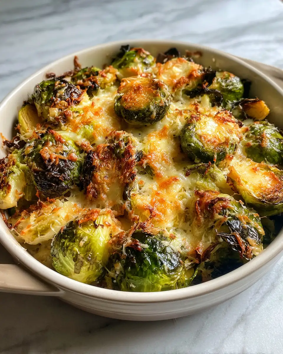 Crispy Delight: Parmesan Brussels Sprouts Bake That Everyone Will Love - Featured Image