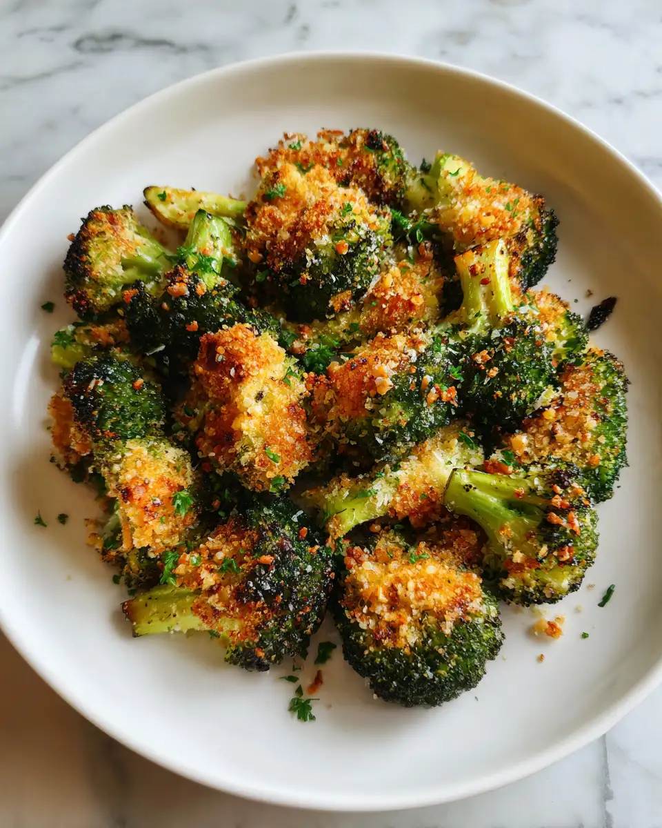 Final dish - Crispy Delights: Discover the Magic of Parmesan Roasted Broccoli