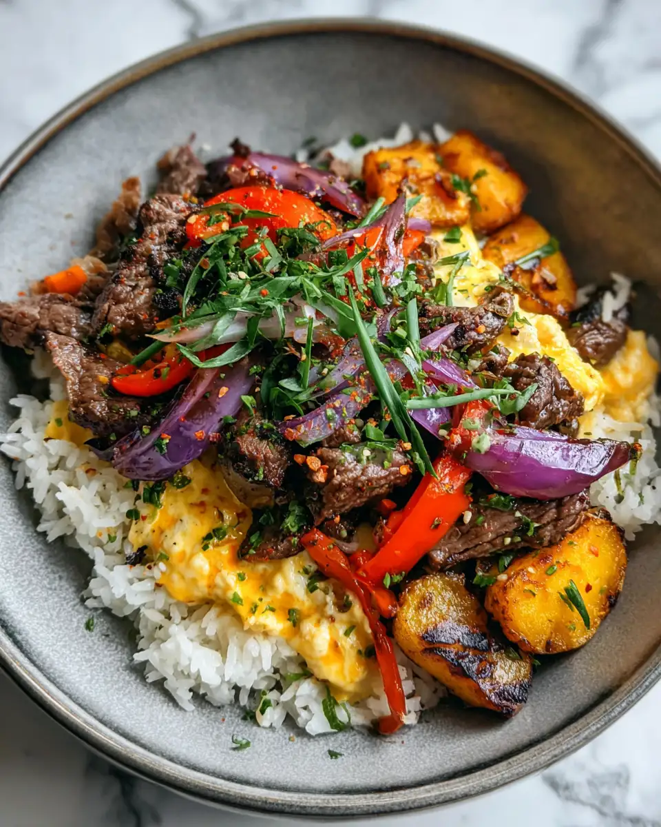 Final dish - Ultimate Philly Cheesesteak Bowl Recipe for a Flavor-Packed Meal