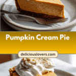 Pumpkin Cream Pie: A Slice of Autumn Bliss