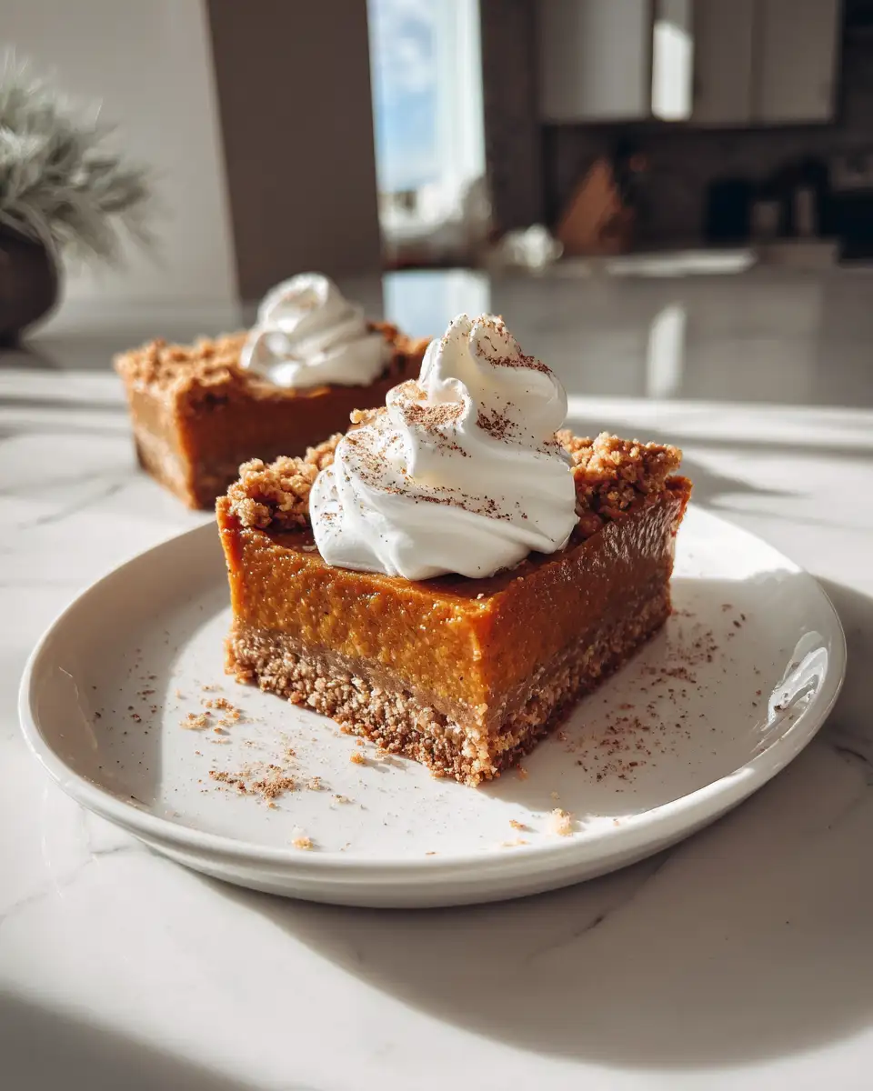 Final dish - Irresistible Pumpkin Pie Bars That Steal the Show