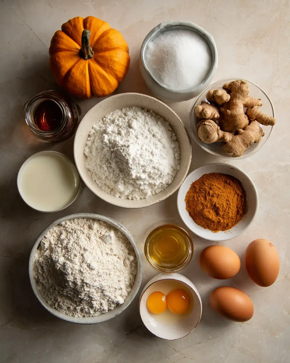 Ingredients for Pumpkin Pie Cake: The Ultimate Fall Dessert Fusion