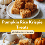 Spice Up Your Fall with Irresistible Pumpkin Rice Krispie Treats
