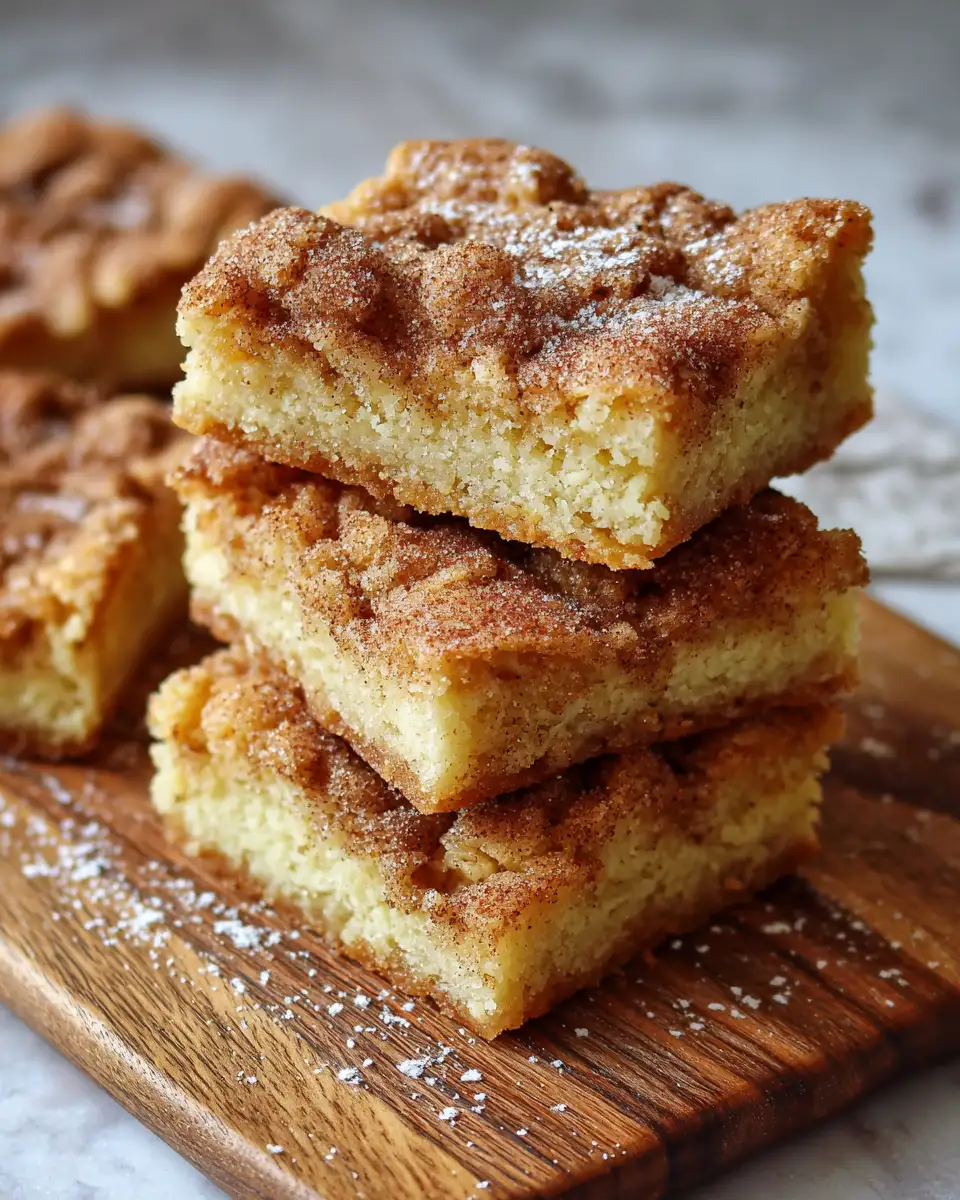 Irresistible Pumpkin Snickerdoodle Bars You Need to Try Today - Featured Image