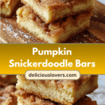 Irresistible Pumpkin Snickerdoodle Bars You Need to Try Today
