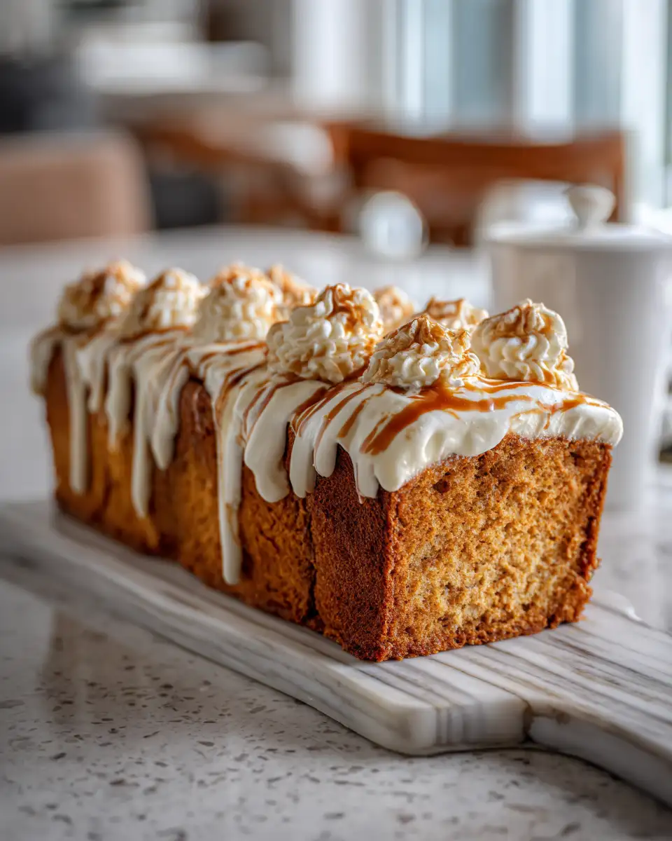 Indulge in the Ultimate Fall Treat: Pumpkin Spice Cheesecake Loaf - Featured Image