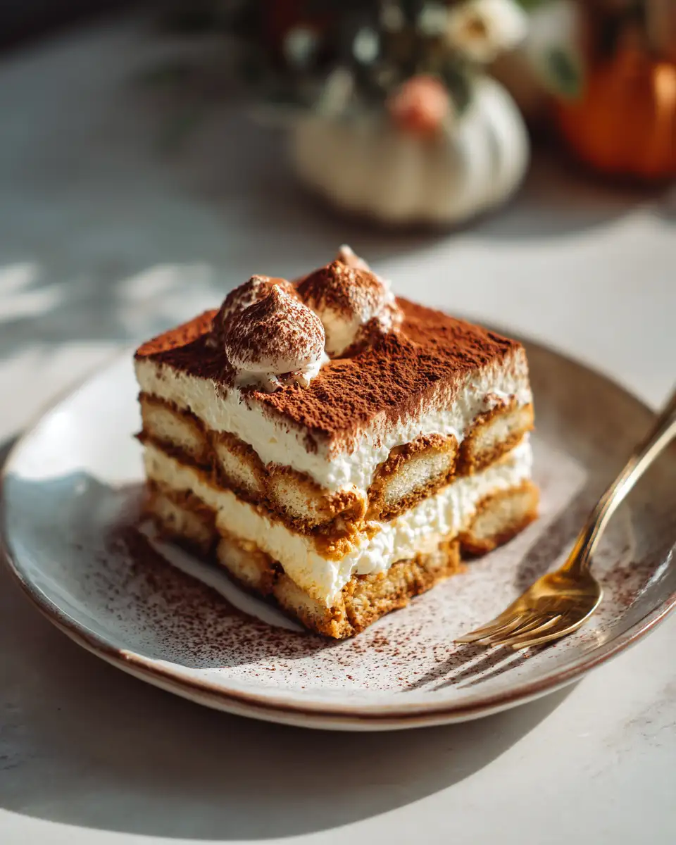 Irresistible Pumpkin Tiramisu Recipe That Will Sweeten Your Fall - Featured Image