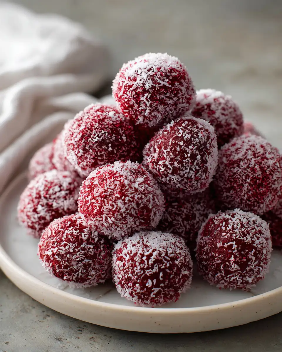 Irresistible Red Velvet Snowballs: A Festive Treat to Delight Your Taste Buds - Featured Image
