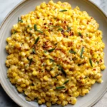 Final dish - Velvety Roasted Garlic Creamed Corn: A Flavorful Twist on a Classic Favorite