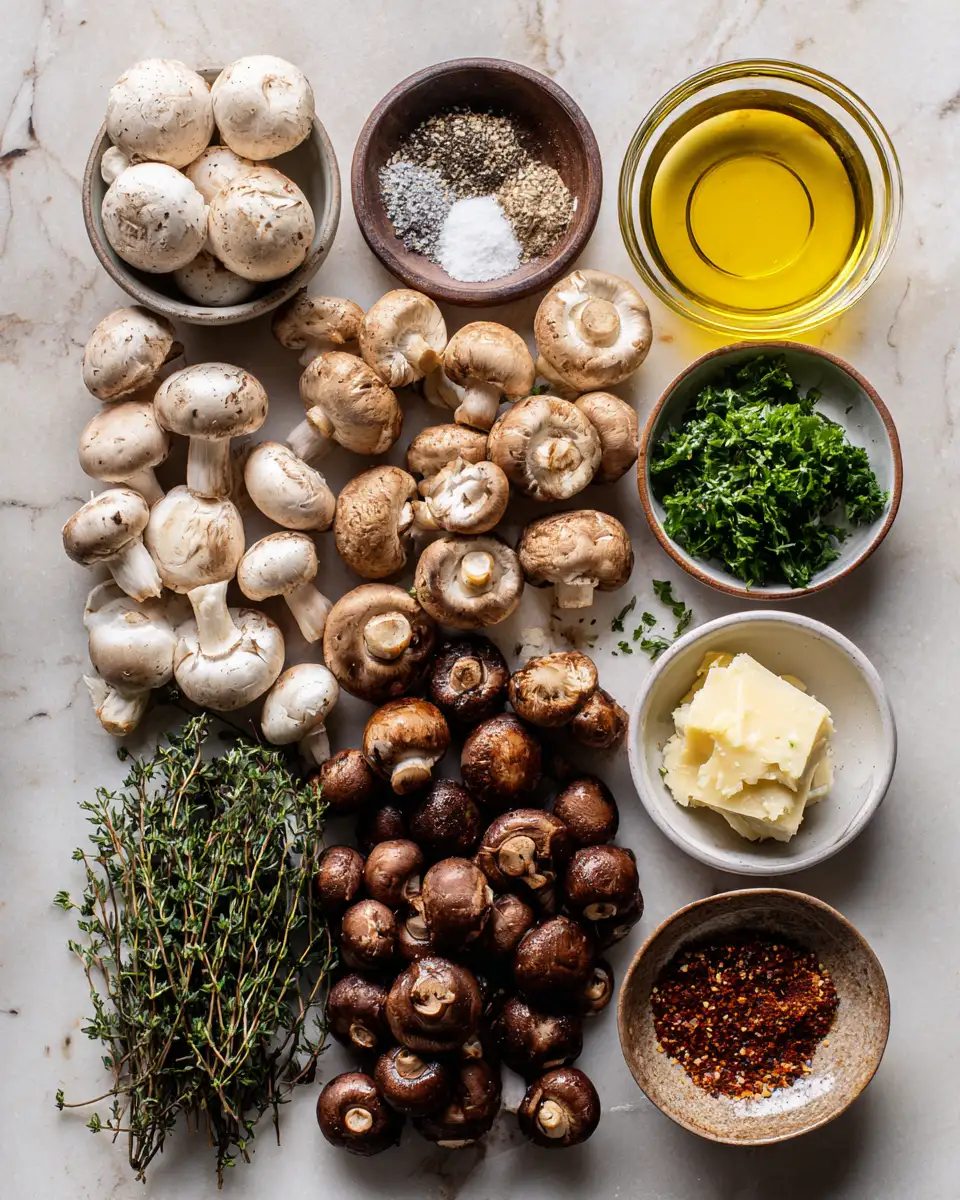 Ingredients for Elevate Your Meals with an Irresistible Roasted Mushroom Blend