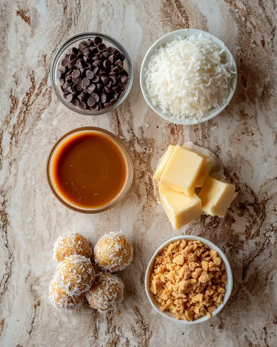 Ingredients for Indulge Your Senses with Irresistible Samoa Truffles