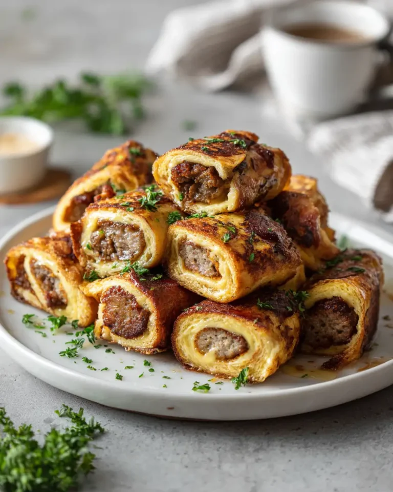 Savory Mornings: Sausage French Toast Roll-ups Delight - Featured Image