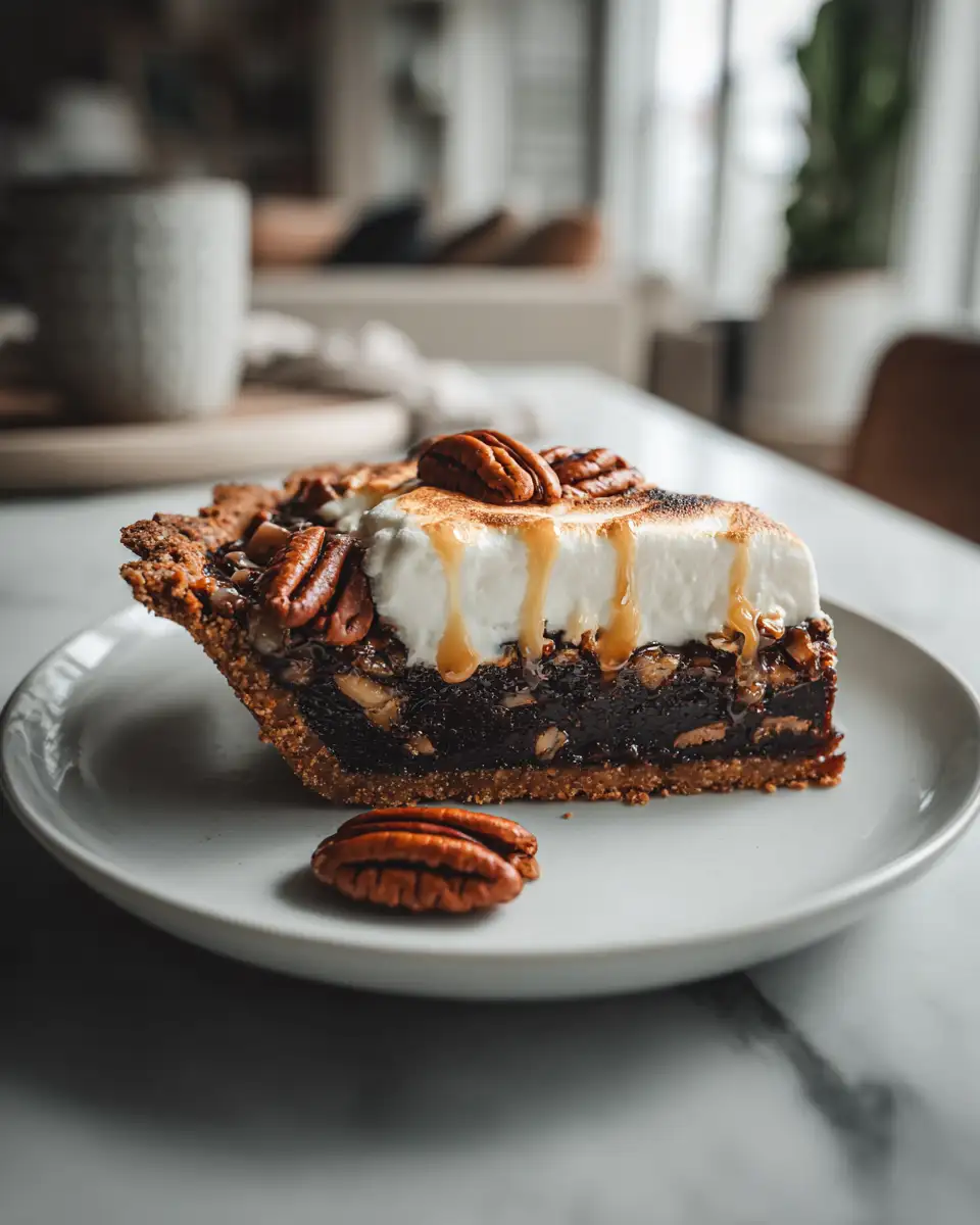 Decadence Meets Tradition: Discover the Ultimate S’mores Pecan Pie Delight - Featured Image