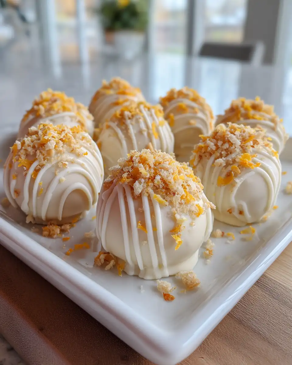 Indulge in Decadence: White Chocolate Orange Creamsicle Truffles Delight - Featured Image