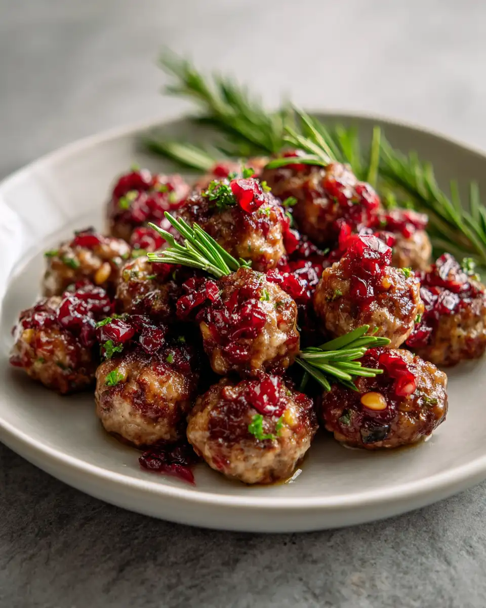Best Christmas Cranberry Meatballs to Delight Your Holiday Guests - Featured Image
