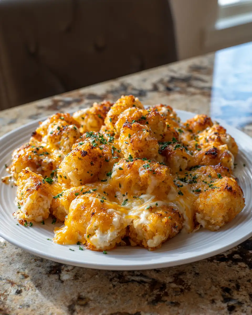 Cheesy Comfort: Dive into the Ultimate Cheddar Ranch Chicken Tater Tot Bake 7 Final dish - Cheesy Comfort: Dive into the Ultimate Cheddar Ranch Chicken Tater Tot Bake