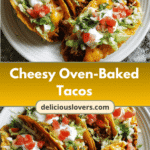 Ultimate Cheesy Oven-Baked Tacos Fiesta