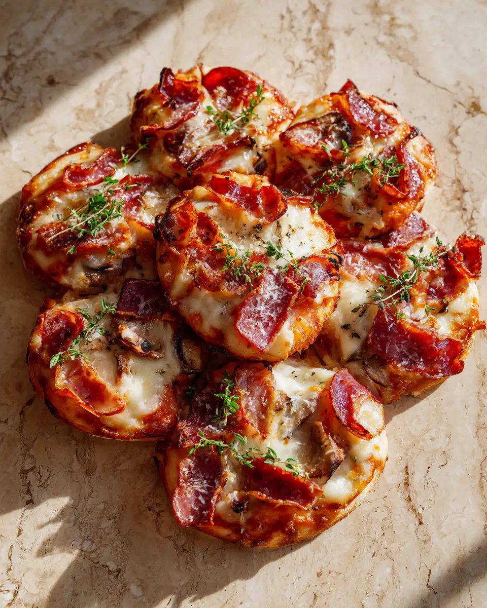 Final dish - Jingle All the Way with Delightful Christmas Pizza Bites