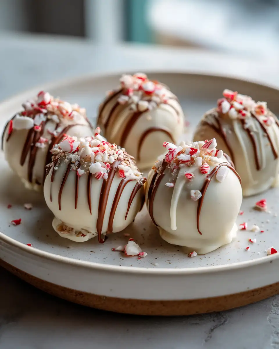 Indulge in Irresistible Peppermint Truffles with Cream Cheese 7 Final dish - Indulge in Irresistible Peppermint Truffles with Cream Cheese