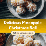 Tropical Festivity: Dive into Delicious Pineapple Christmas Balls
