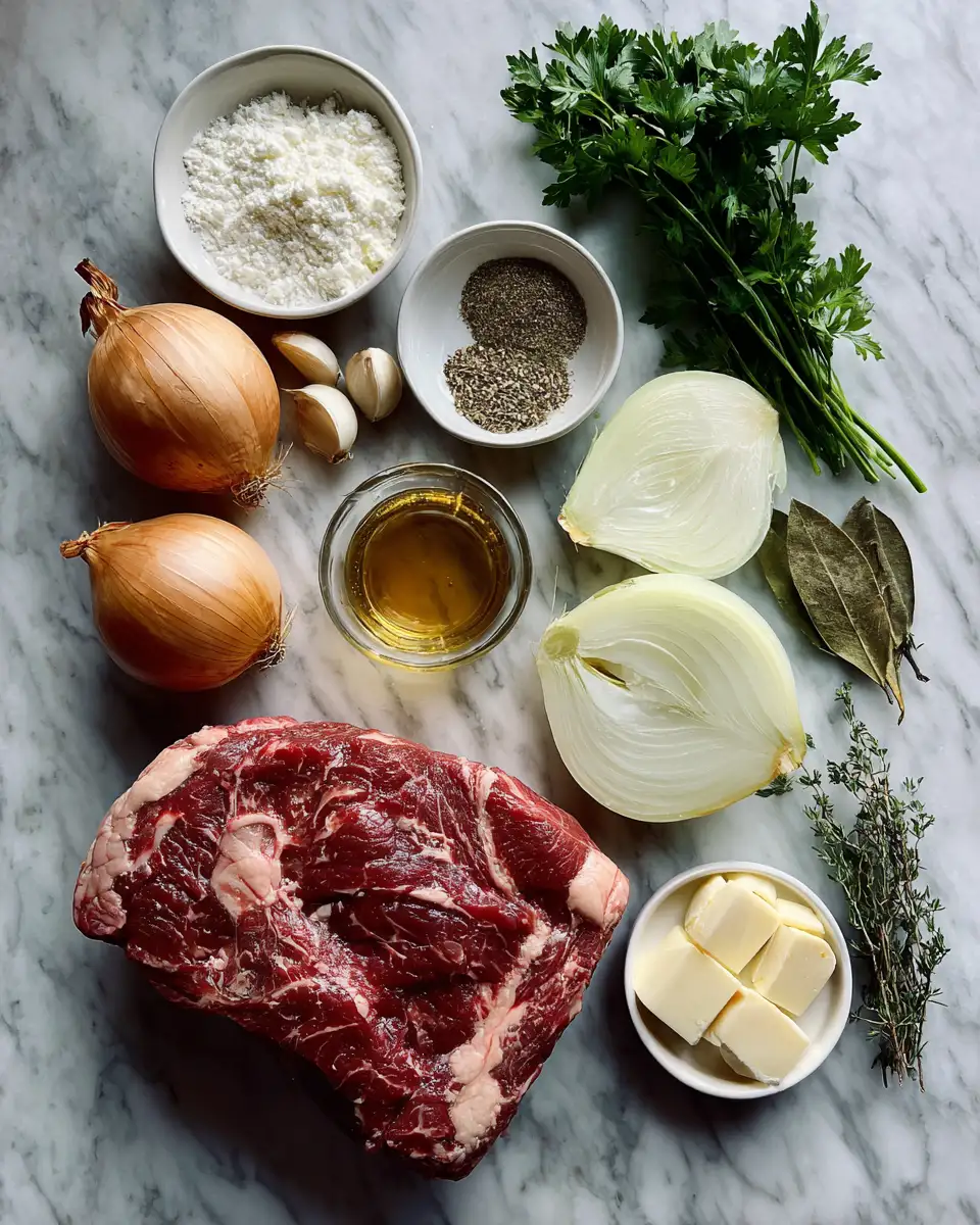 Easy Slow Cooker French Onion Roast Recipe for Tender Flavorful Meals 5 Ingredients for Easy Slow Cooker French Onion Roast Recipe for Tender Flavorful Meals