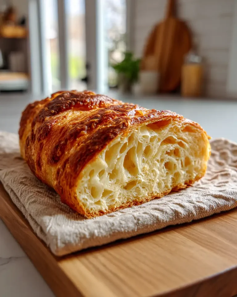 Flaky and Buttery Croissant Bread Loaf You Need to Try Today - Featured Image