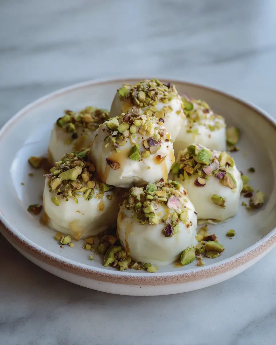 Sweet Symphony: Ricotta Pistachio Honey Bites - Featured Image