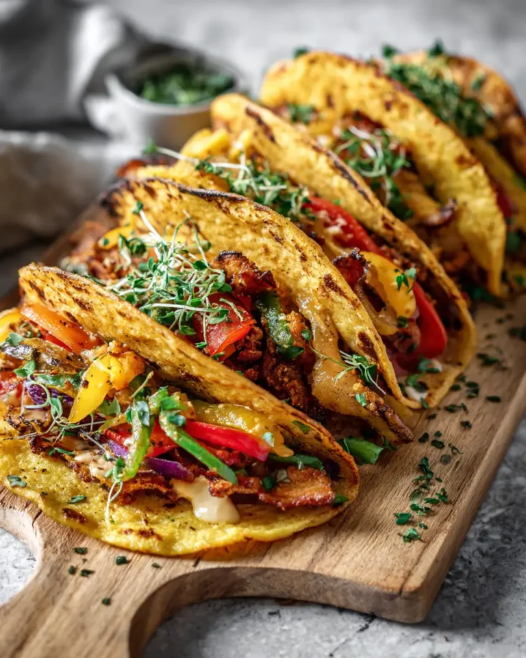 Savory Pancake Tacos: A Fusion Feast for Your Taste Buds - Featured Image