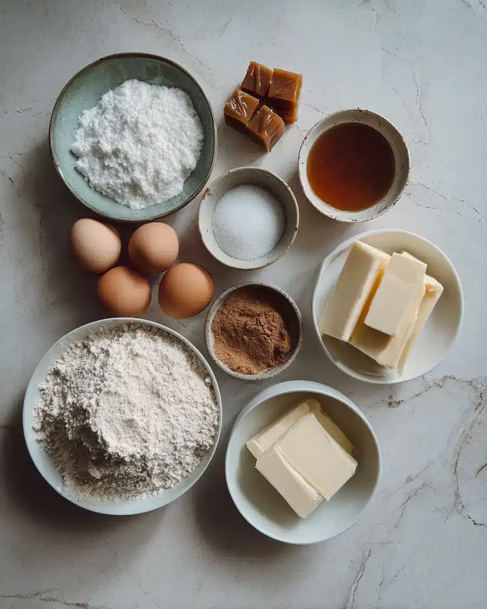 Ingredients for Super Easy Gooey Christmas Butter Cookies You’ll Love Baking This Season