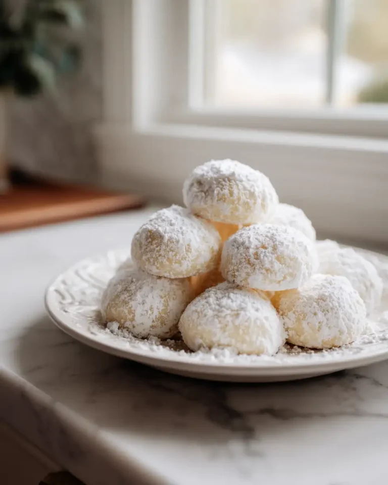 Irresistibly Melt-in-Your-Mouth: Sweetened Condensed Milk Snowball Cookies - Featured Image