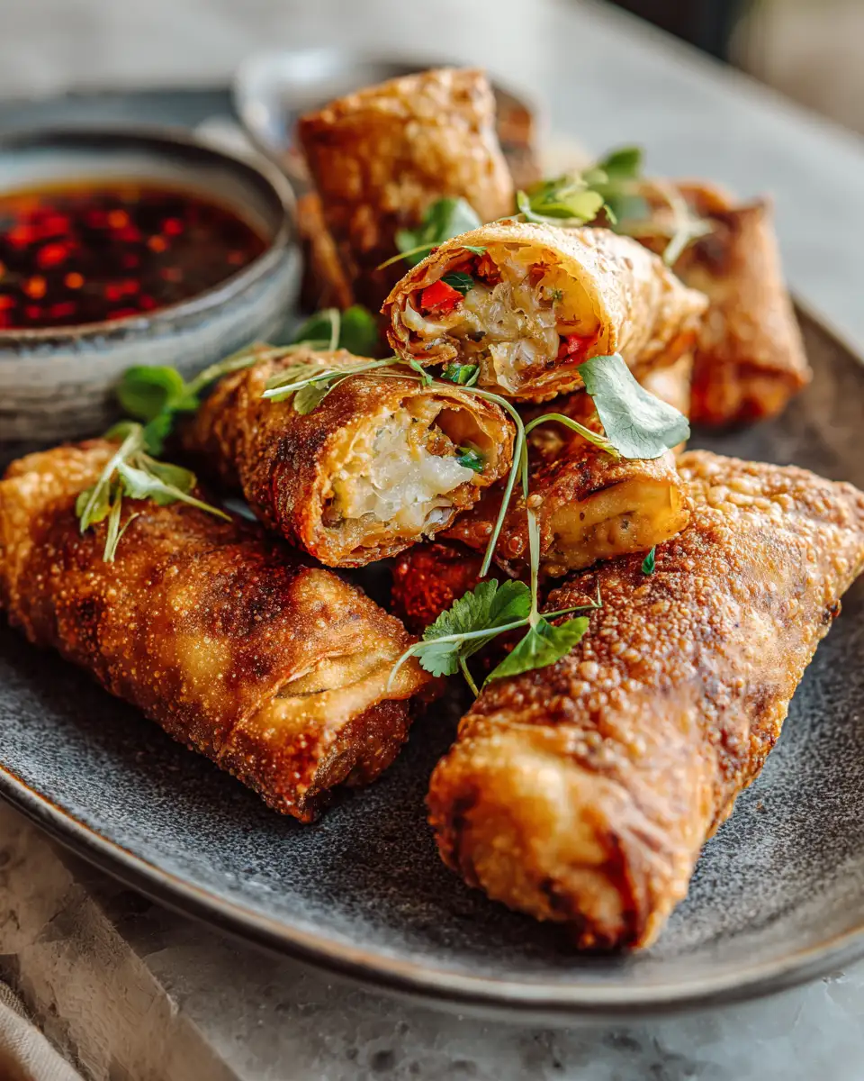 Unleash Bold Flavors with Irresistible Voodoo Egg Rolls - Featured Image