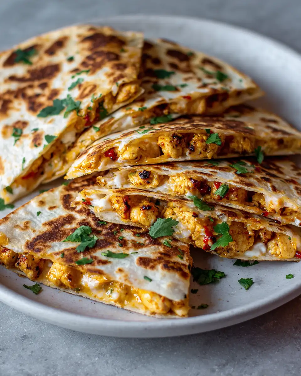 Sizzling Cheesy Hot Honey Chicken Quesadillas That Will Ignite Your Taste Buds - Featured Image