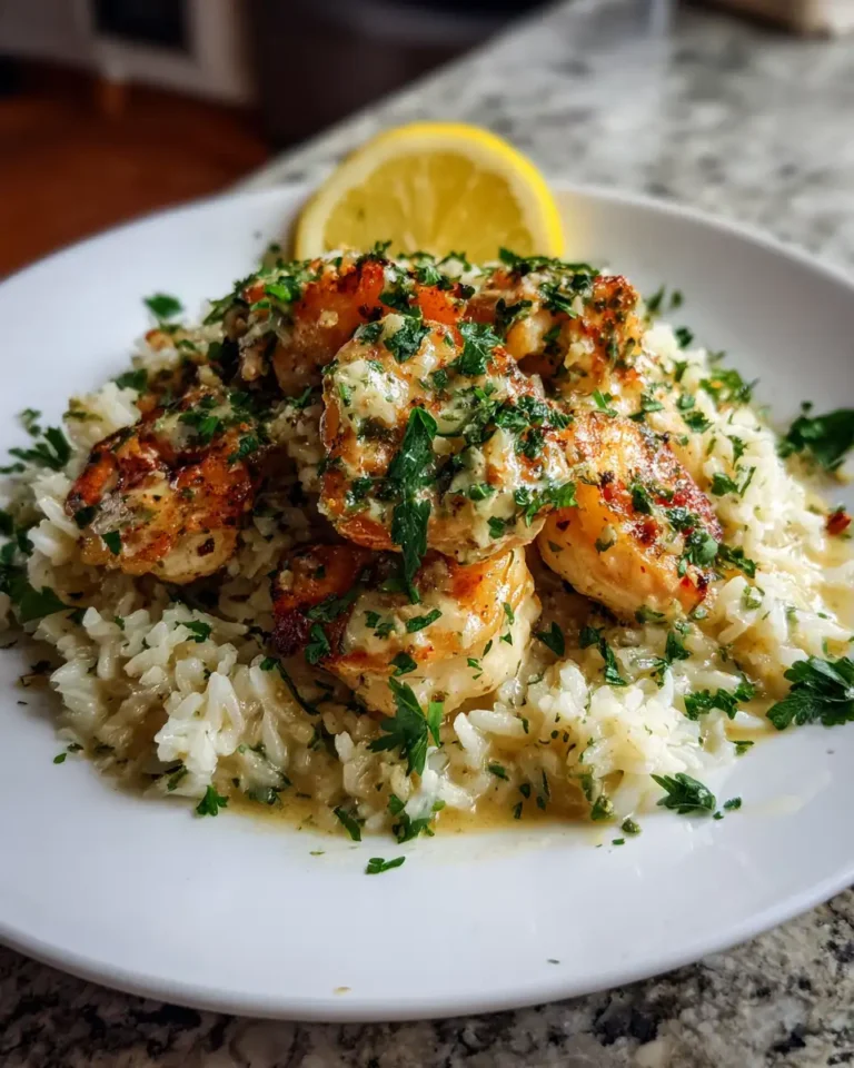 Savor the Flavor: Chicken Scampi with Garlic Parmesan Rice Delight - Featured Image