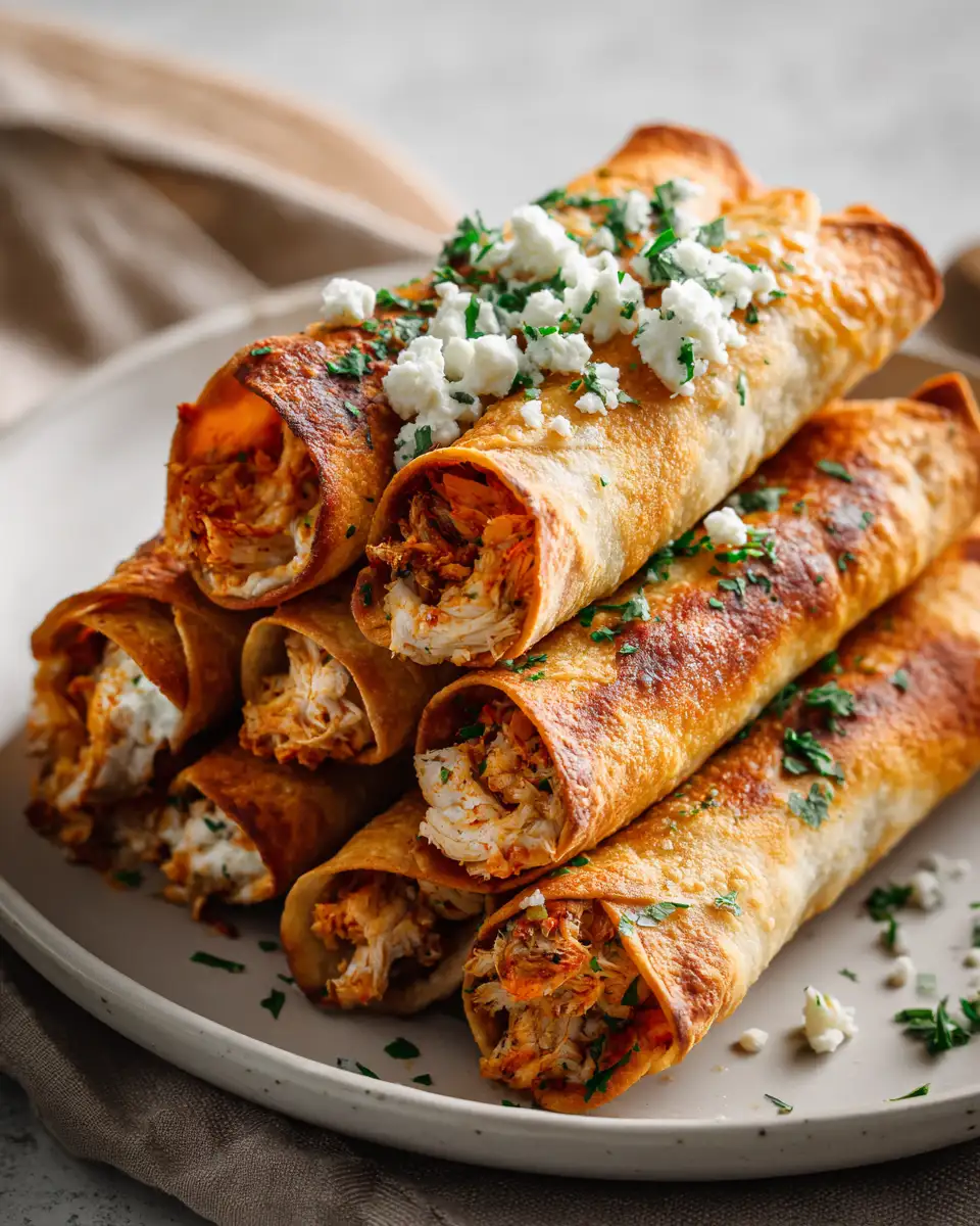 Crispy Delight: Discover the Secret to Perfect Oven-Baked Chicken Taquitos - Featured Image