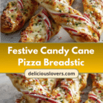 Festive Candy Cane Pizza Breadsticks That Will Sweeten Your Holidays