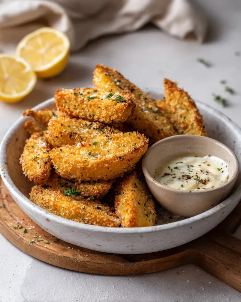 Crispy Garlic Parmesan Potato Wedges: Your Next Irresistible Snack - Featured Image
