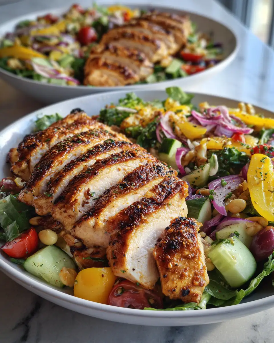 The Ultimate Grilled Chicken Salad Cookbook for Fresh and Flavorful Meals - Featured Image