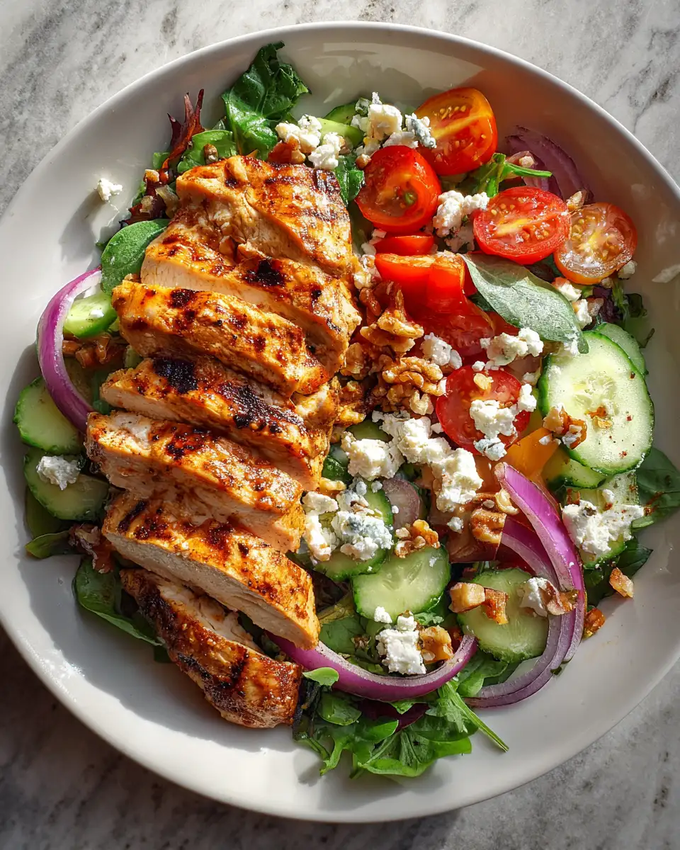 Ingredients for The Ultimate Grilled Chicken Salad Cookbook for Fresh and Flavorful Meals