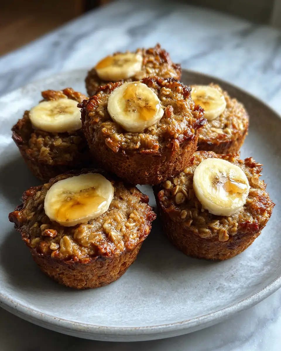 Final dish - Indulge in Sweetness with Guilt-Free Banana Oatmeal Muffins