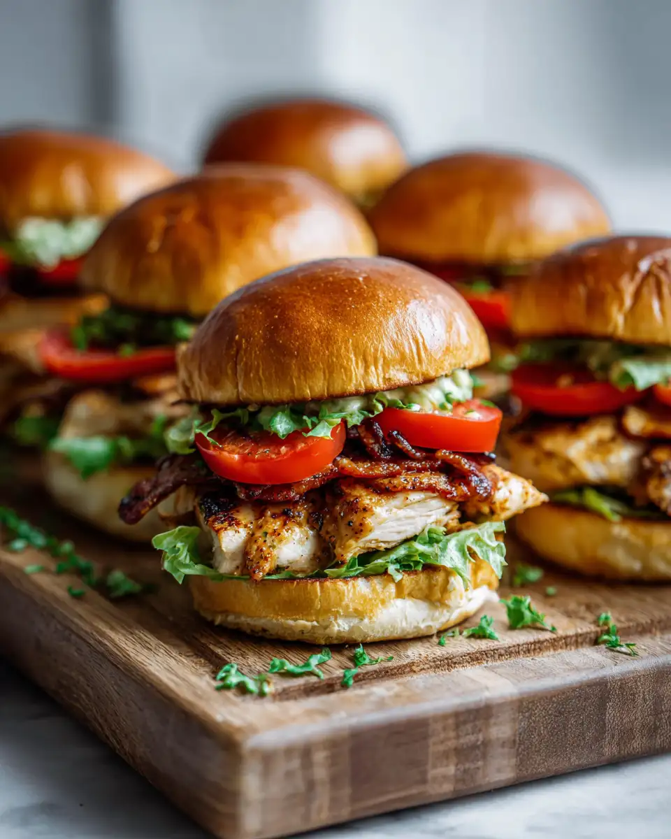 Irresistible Honey Mustard BLT Chicken Sliders That Will Transform Your Next Meal - Featured Image