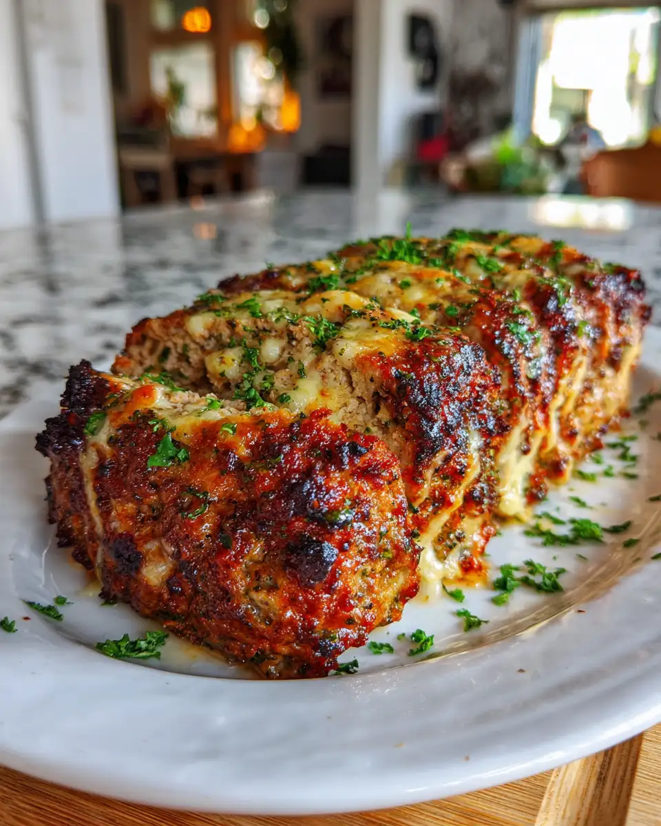 Unleash Flavor with This Mouthwatering Garlic Parmesan Meatloaf Recipe - Featured Image