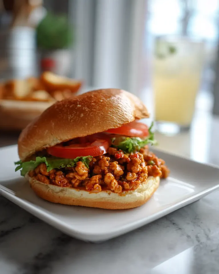 Spice Up Dinner with This Irresistible Spicy Cajun Chicken Sloppy Joes Recipe - Featured Image