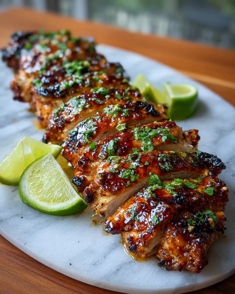 Final dish - Zesty Delights: Tangy Honey Lime Chicken for a Flavorful Feast