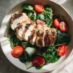 Savory Balsamic Chicken Breast with Spinach and Tomatoes for a Healthy Delight - Featured Image