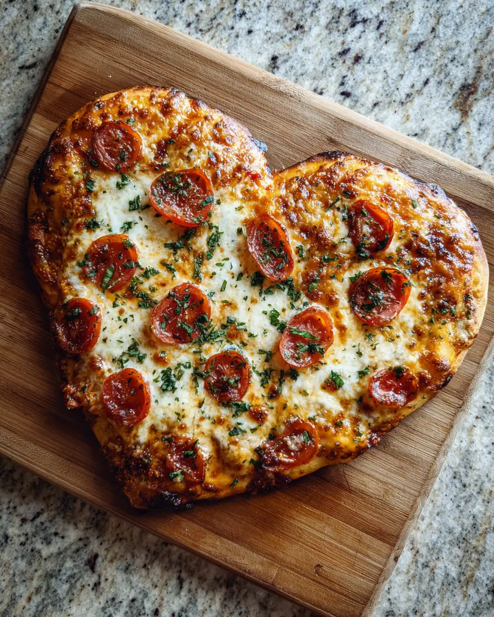 Final dish - Savor Love with Our Be Mine Margherita Pizza